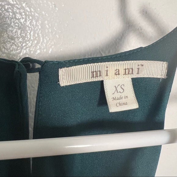 Miami Sleeveless Fit & Flare Dress Green - Picture 6 of 10